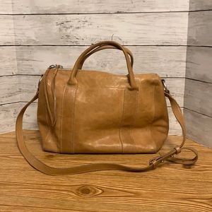 Madewell tan handbag